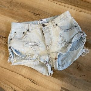 One Teaspoon Acid Wash Bandits